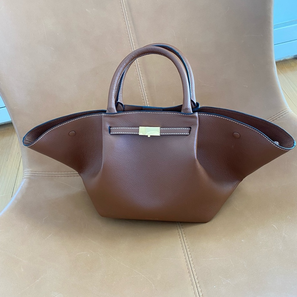 DeMellier The Midi New York Tote – Tan Leather, Like New